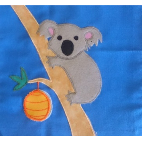 Amber & Louise koala applique design