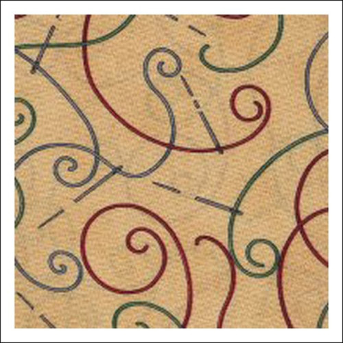 Debbie Mumm needle and thread print fabric