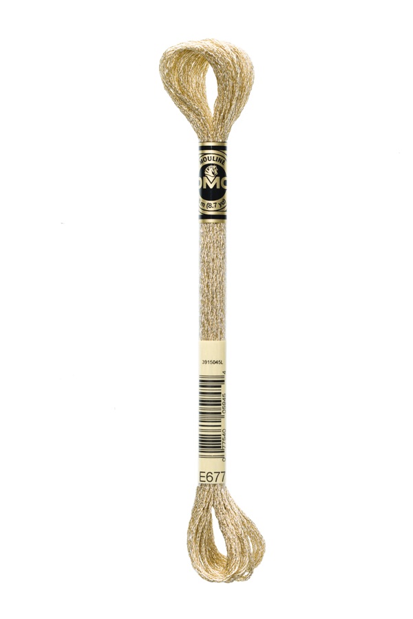 DMC light effects gold thread 677
