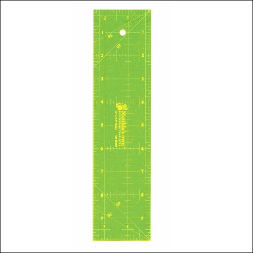 Matilda's Own Imperial Ruler 10 x 2.5 inch