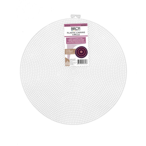 Plastic Canvas 7ct  circle 23.5cm diameter