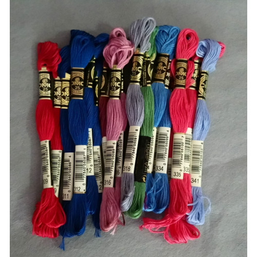 DMC Mouline 25 stranded cotton