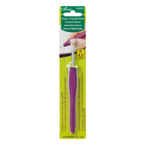 Clover Amour Crochet Hook 4 mm