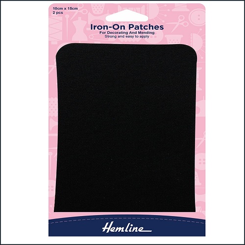 Iron on patches for decorating and mending 
