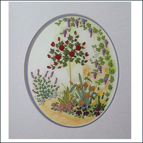 Garden Landscapes in Silk Ribbon