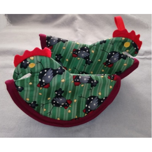 Hen Potholder kit 2 pack